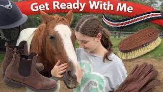 Thumbnail: GETTING READY FOR MY FIRST HORSE SHOW 🐴