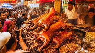 Thumbnail: Inside China’s Hidden Frontier Market | INSANE Roast Lamb & Xinjiang Food Feast