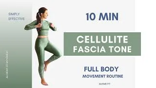 Thumbnail: 10 MIN Full Body Toning Workout for Fat Loss & Cellulite Reduction • Strength Training at Home
