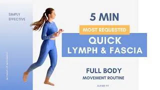 Thumbnail: 5 MIN Full Body Fascia and Lymphatic Drainage Workout • For Fat Loss, Energy & Mobility