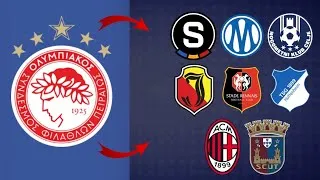 Thumbnail: I Predict the Olympiacos Pireaus 8 Matches in the UEL League Stage! 🔴⚪️💥