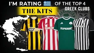 Thumbnail: I Rate The Kits of The TOP 4 Greek Clubs! 👕🇬🇷 