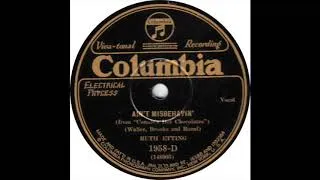 Thumbnail: Ain't Misbehavin' - Ruth Etting - 1929 - HQ Sound