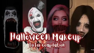 Thumbnail: Halloween makeup TikTok compilation 👻🎃⚠️