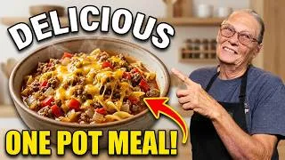 Thumbnail: One Pot Hamburger Dinner That's Ready in Minutes | Budget-Friendly Family Meal