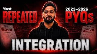 Thumbnail: Most Important Questions🔥Integration Class 12 Maths | PYQ Series Class 12 Maths ( 2023-2026 )🎯