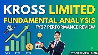 Thumbnail: Kross Limited Q1 FY27 Result Detail Analysis | New Update! 🚀 | All About Something New 