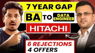 Thumbnail: Jewellery Designer to Data Engineer| 7 Year Gap Success Story| Salary Rs X,00,000