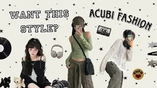 Thumbnail: 💿₊˚ Things you should know to dress Acubi Korean Aesthetic !! | a guide to acubi style 🎧📼