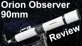 Thumbnail: Orion Observer 90mm refractor telescope review, is it any good?