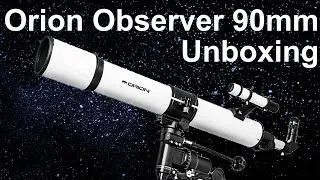 Thumbnail: Unboxing the New Orion Observer 90mm Refractor Telescope