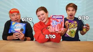 Thumbnail: Blind Taste Testing New Snacks!