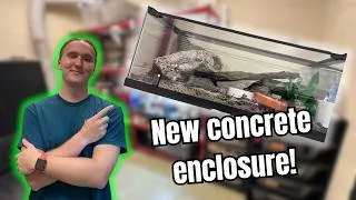 Thumbnail: Building a Custom Concrete Encloser For My Leopard Gecko.