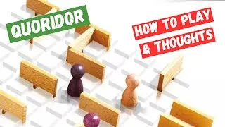 Thumbnail: Quoridor - How To Play & Thoughts