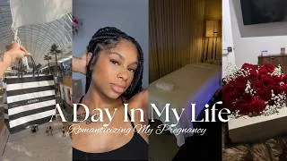 Thumbnail: Romanticizing My Last Weeks of Pregnancy | Self care vlog🧖🏽‍♀️🍼✨