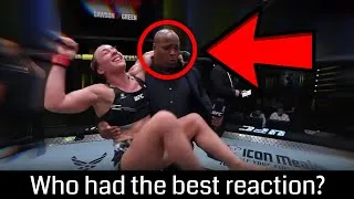 Thumbnail: Stripper turned UFC Fighter Vanessa Demopoulos jumping on Joe Rogan, DC, Bisping, Felder