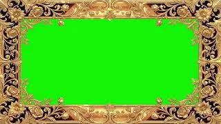 Thumbnail: Royal Golden Wedding Photo Frame | Green Screen Effect HD