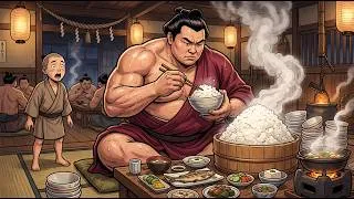 Thumbnail: No Meat. No Protein Powder. So How Did Edo Sumo Wrestlers Get So Huge?