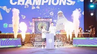 Thumbnail: Mixed doubles winners, Ye Hong Wei and Nicole Gonzales Chan's podium celebration 🔥🔥🔥