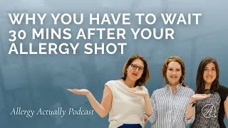 Thumbnail: Why You Have to Wait 30 Minutes After Your Allergy Shot + The Dangers of Home Allergy Shots