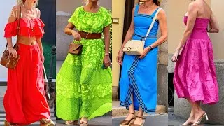 Thumbnail: Timeless Elegance in Milan Summer Fashion 2026 🇮🇹 | Chic Maxi Dresses & Sophisticated Street Style