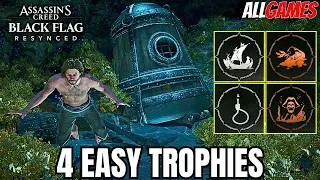 Thumbnail: You're Missing These 4 EASY Trophies! | AC Black Flag Resynced