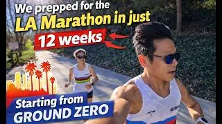 Thumbnail: ZERO RUNNING TO LA MARATHON IN 12 WEEKS