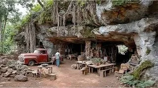 Thumbnail: After Discovering a Mysterious Abandoned Cave, a Talented Man Turned It Into a Dream Living Space