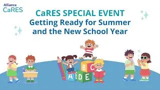 Thumbnail: Getting Ready for Summer and the New School Year