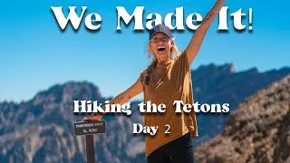 Thumbnail: We Made it! Hiking to Paintbrush Divide in the Tetons
