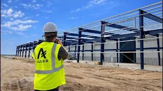 Thumbnail: Texas Steel Buildings Manufacturing Facility Expansion, Allied Steel Buildings