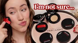 Thumbnail: Is L’Oréal’s NEW Cushion Foundation Worth It? 10-Hour Wear Test
