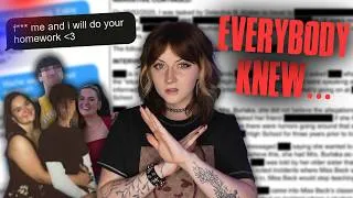 Thumbnail: the tiktok teacher who SLEEPS with her students