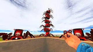 Thumbnail: Choo Choo Charles Form Stack In Maze Gmod