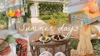 Thumbnail: Summer days...🌞 spontaneous field trips, garden surprises, & Nordstrom Rack haul!