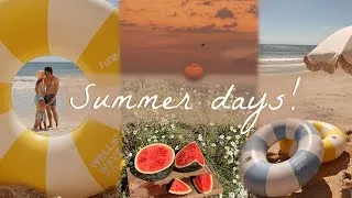 Thumbnail: Summer days... 🌊  beach trip, watermelon harvest, & birthday celebrations!