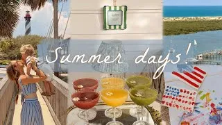 Thumbnail: Summer days... 🌊  seaside adventures, baking & trip prep!