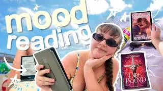 Thumbnail: mood reading for a week 📚 | reading vlog + book reviews