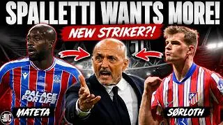 Thumbnail: SPALLETTI DEMANDS STRIKER HELP! 🚨 Sørloth & Mateta BACK ON THE RADAR?! Grabara ARRIVES at Juve!