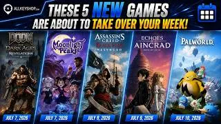 Thumbnail: These 5 NEW Games Are About to Take Over Your Week! 🔥