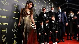 Thumbnail: Messi Arrives in Sparkling Ballon d'Or Suit to Clinch Seventh Award || Sports News || AllmediaNY