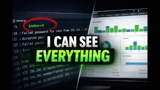 Thumbnail: I Installed Splunk to See Everything on My Network (Beginner SIEM Setup)