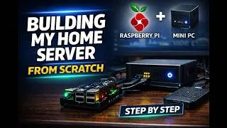 Thumbnail: Building My First Home Server (Raspberry Pi Unboxing + Setup Begins)