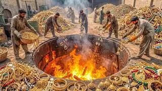 Thumbnail: How Factories Recycle Gold Jewelry into High-Quality Gold Wires | Incredible Recycling Process