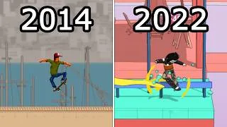 Thumbnail: Evolution of OlliOlli (2014-2022)