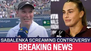 Thumbnail: Tennis World Erupts - Wozniacki Slams Sabalenka’s Loud Grunts