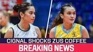 Thumbnail: Cignal Hands Zus Coffee First Defeat, Boosts Quarterfinal Hopes