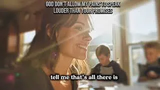 Thumbnail: God Don’t Allow My Pains To Speak Louder Than Your Promises