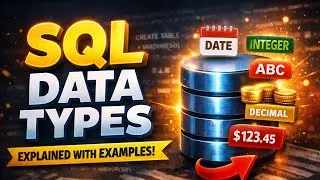 Thumbnail: SQL Datatypes | Learn SQL BASICS | #sql 