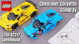 Thumbnail: LEGO 42217 Speedbuild |  LEGO Chevrolet Corvette Stingray Blue | Timelapse 42217 LEGO Technic 2026